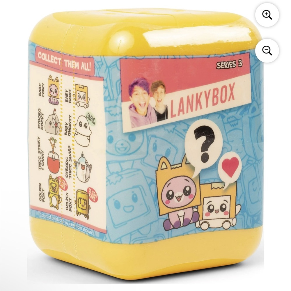 LankyBox Series 3 Mystery Squishy - Thick Stick and Canny